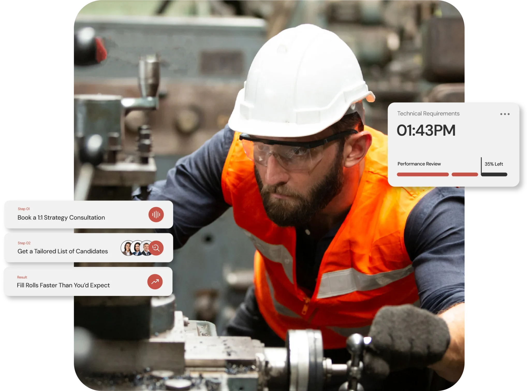 CTA - INDUSTRIAL MACHINERY - HALSEN SOLUTIONS - MECHANICAL ENGINEER WORKING ON A MACHINE@2x